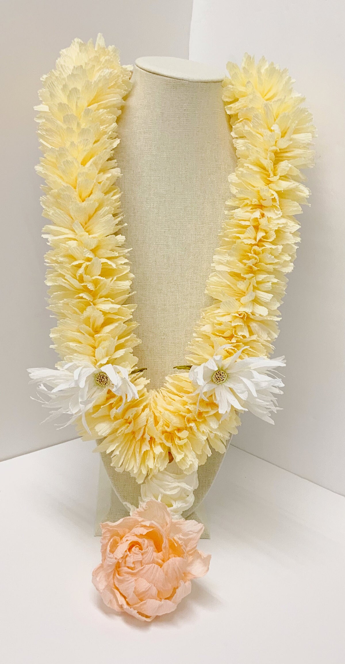 Indian Inspired Paper Flower Lei-Paper Flower Lei-Wedding Lei-Lei-Leis
