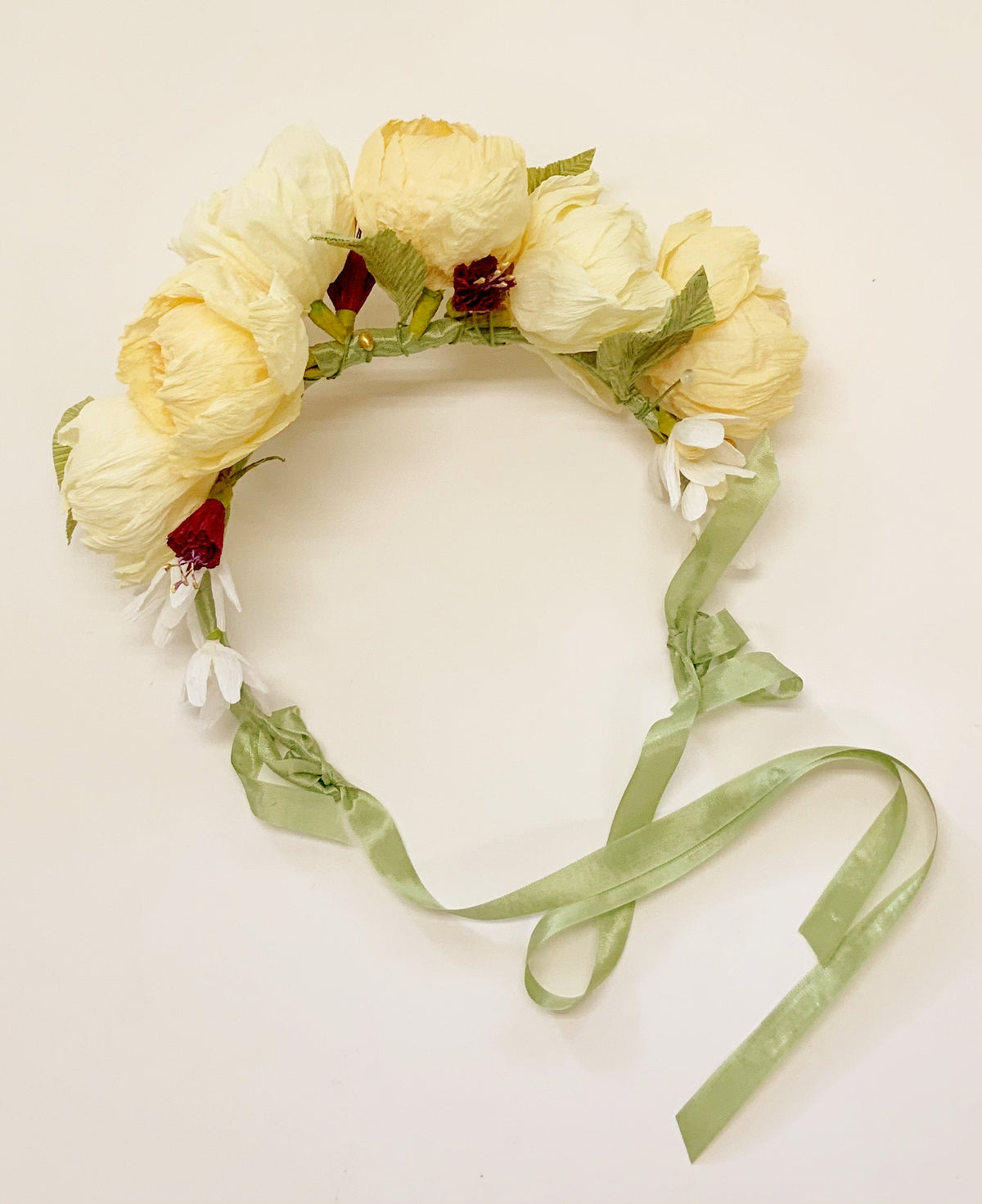 Hair Acessories- Floral Headpiece -Wedding Flower Crown-Graduation Cap Flowers-Flower Crown-Flower Headband-Prom Flowers