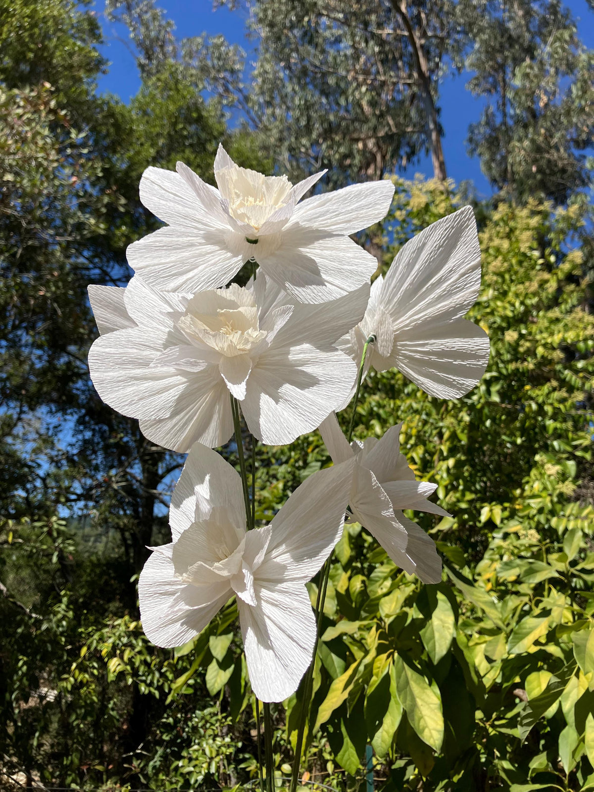 Butterfly Blooms-Butterfly Flowers-Custom Flowers-Crepe Paper Flowers-Paper Flowers-Wedding Flowers-Wedding Bouquet