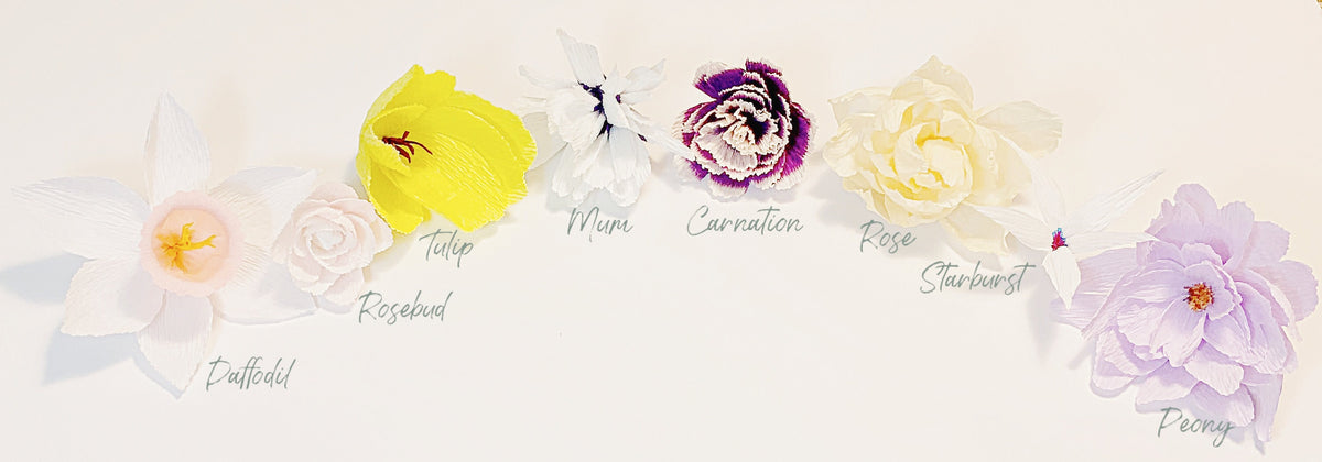Graduation Lei-Birthday Lei-Custom Flower and Ribbon Leis-Crepe Paper Flower Leis-Ribbon Leis