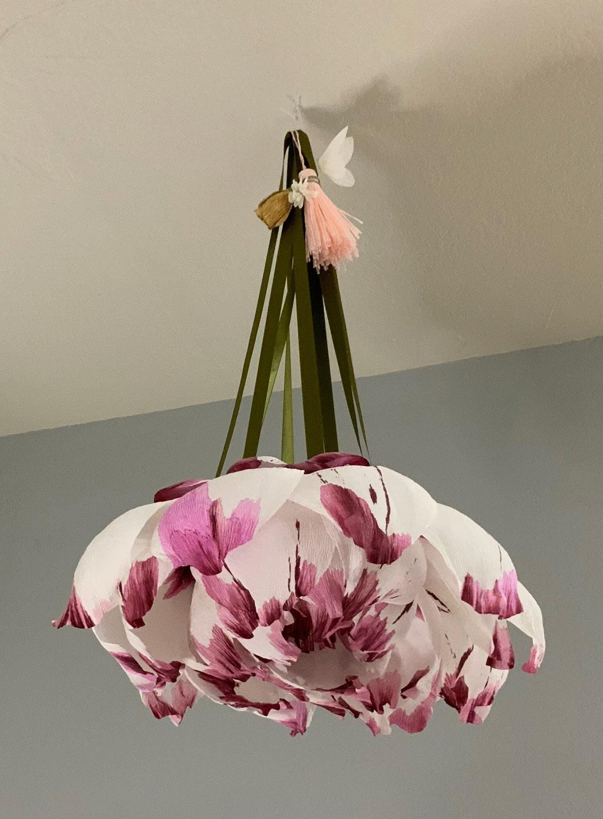 Giant Paper Peony-Giant Rose -Giant Wall Flower-Flower Chandelier-Paper Roses-Paper FLowers-Wedding Decorations-Party Decor