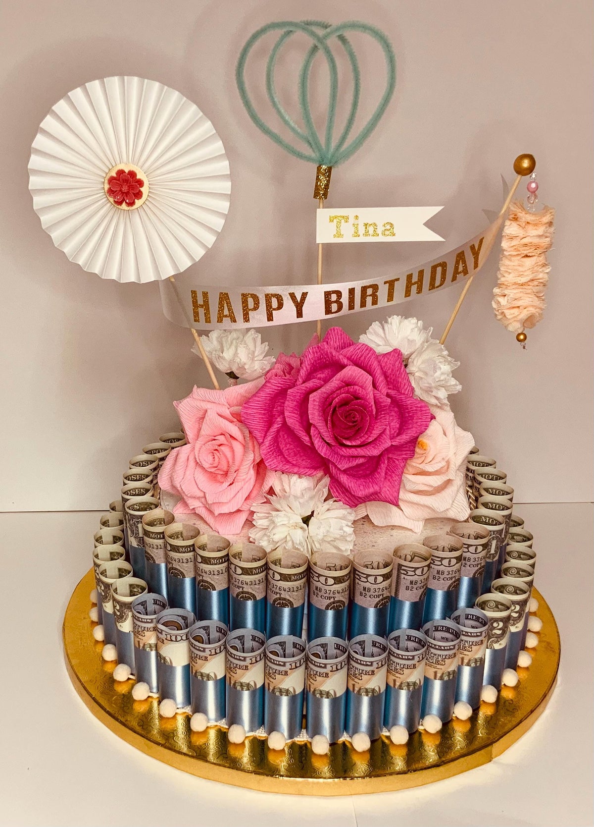 Fake Cake-Birthday Cake-Fake Wedding Cake-Graduation Cake-Money Cake-Money Gift-Faux Cake