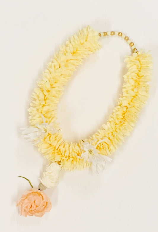 Indian Inspired Paper Flower Lei-Paper Flower Lei-Wedding Lei-Lei-Leis